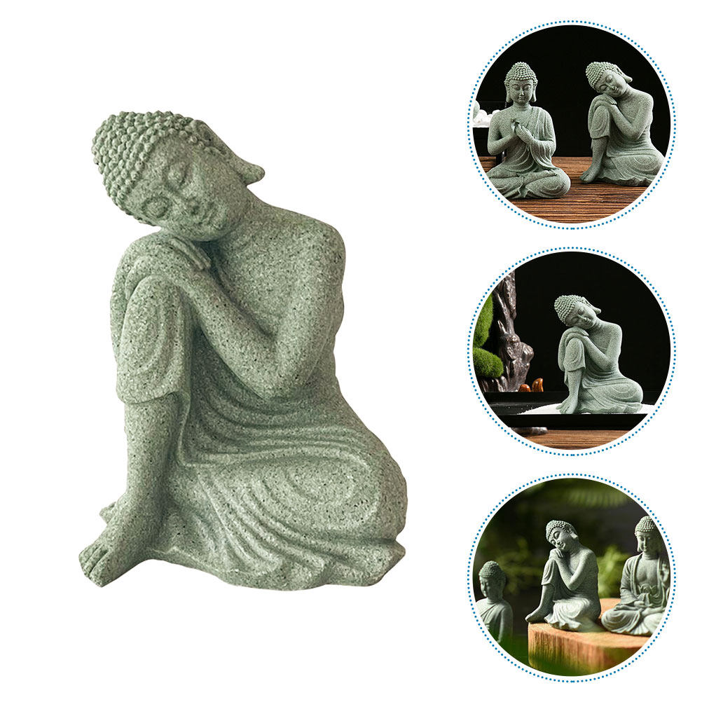 Aquarium Fish Unique - Estátua de Buda para Aquário, Escultura