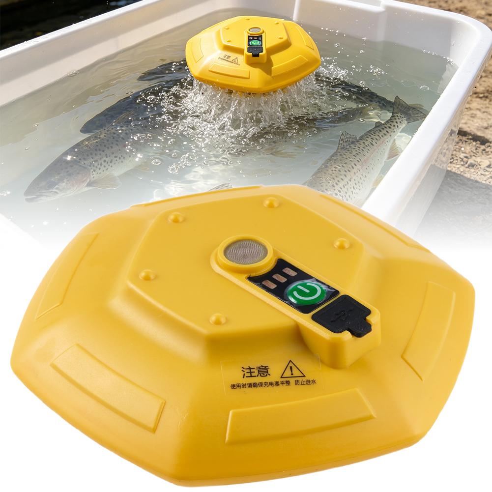 Aquarium Fish Fishing - Bomba de Oxigênio Sem Fio Recarregável