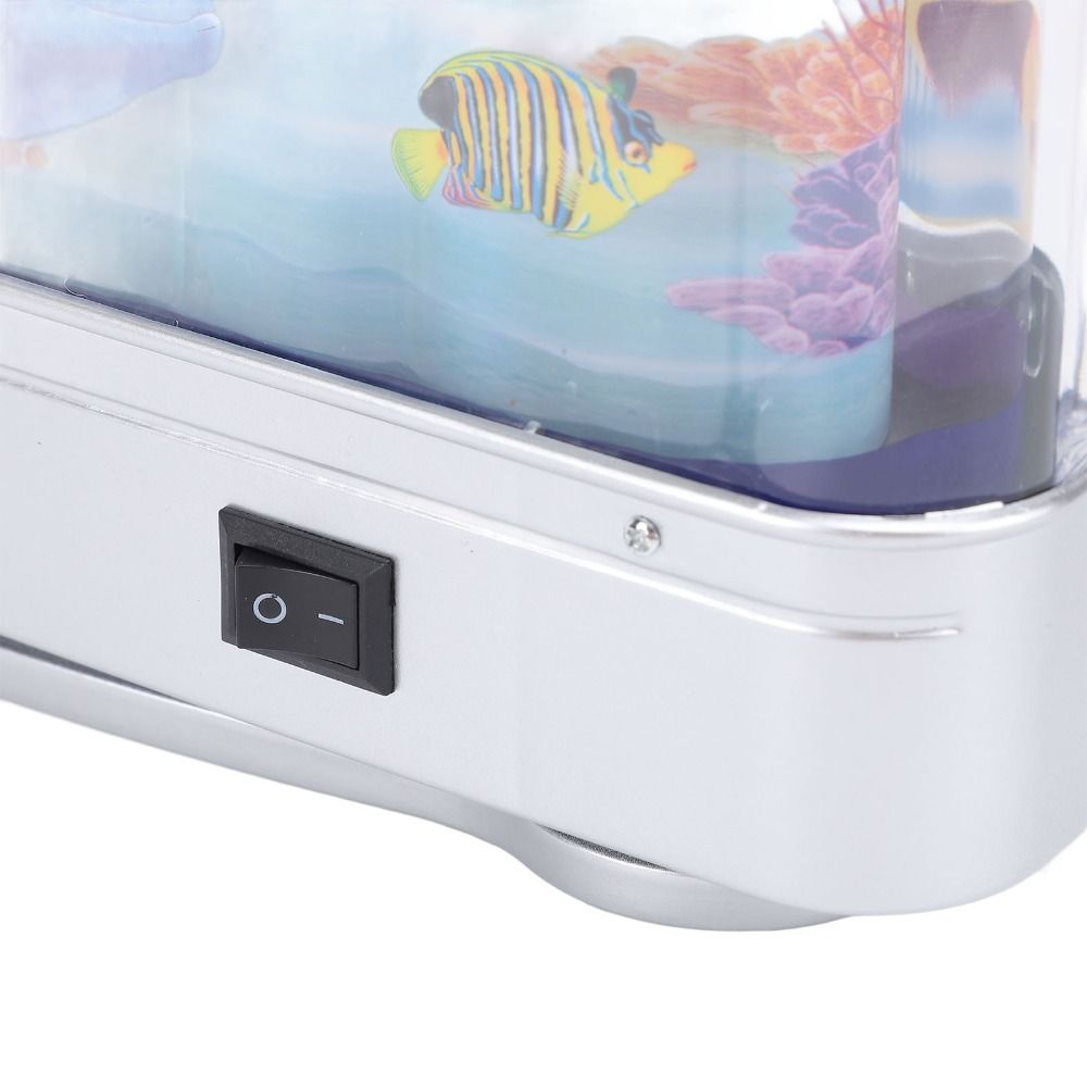 Aquarium Fish Exotic - Decorativo led falso tanque de peixes