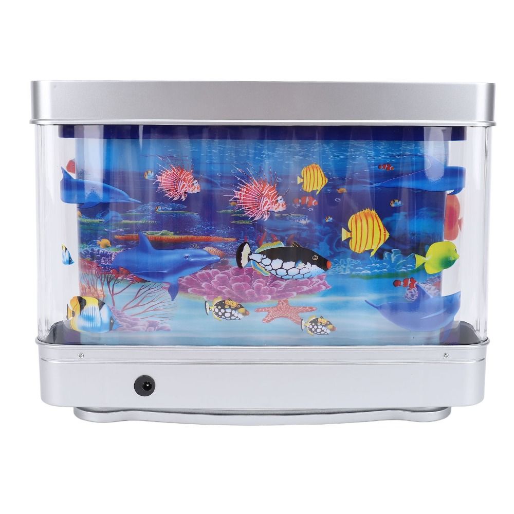 Aquarium Fish Exotic - Decorativo led falso tanque de peixes