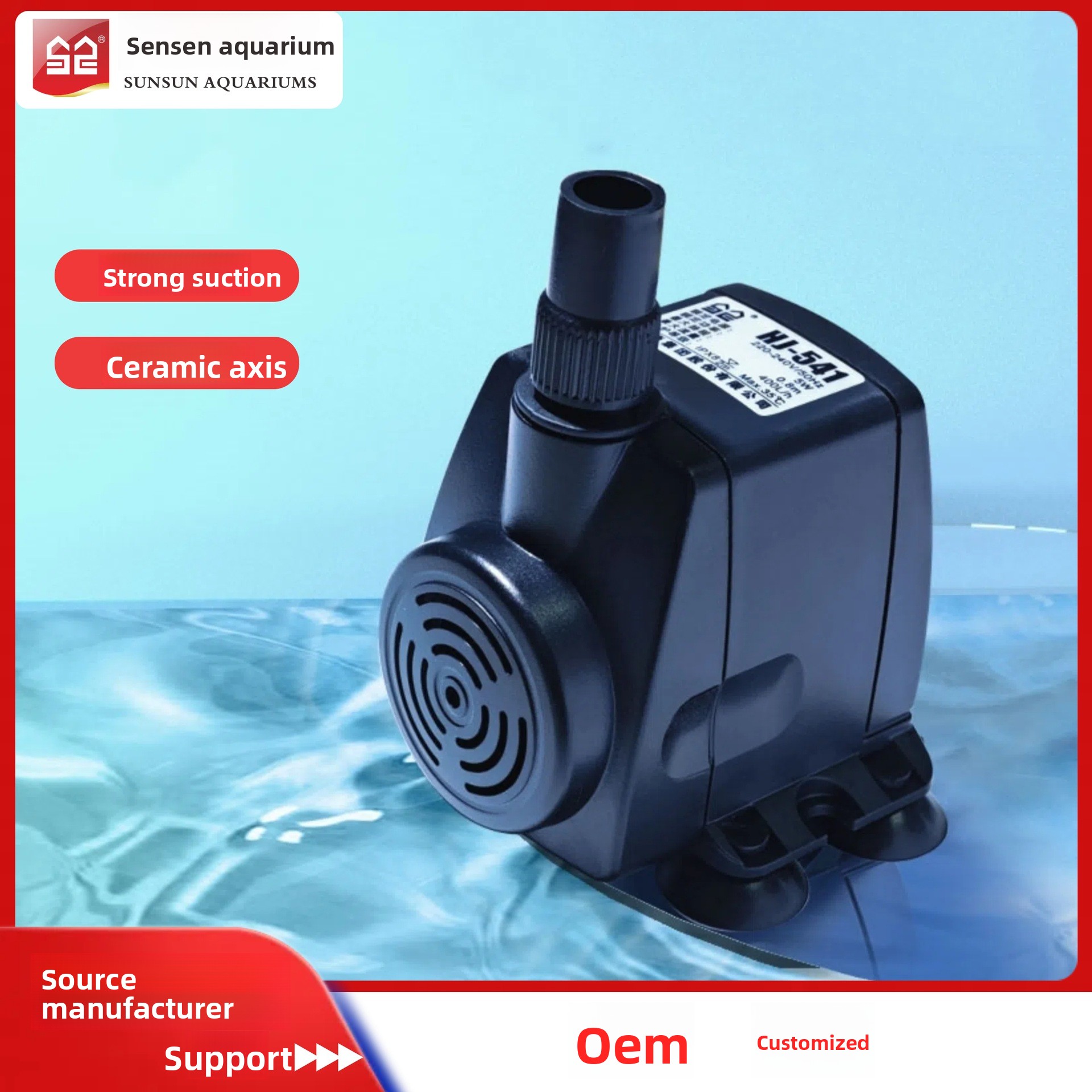 Draw Fish Aquarium - Bomba Submersível Mini Série HJ-541-HJ-1841 para