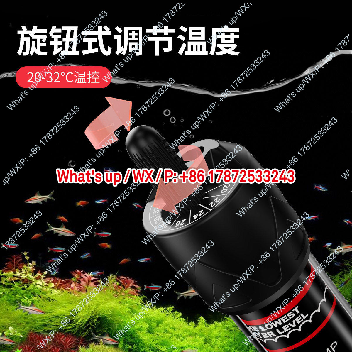 Aquecedor de aquário automátic - Aquarium Fish Exporter avaliação e preço