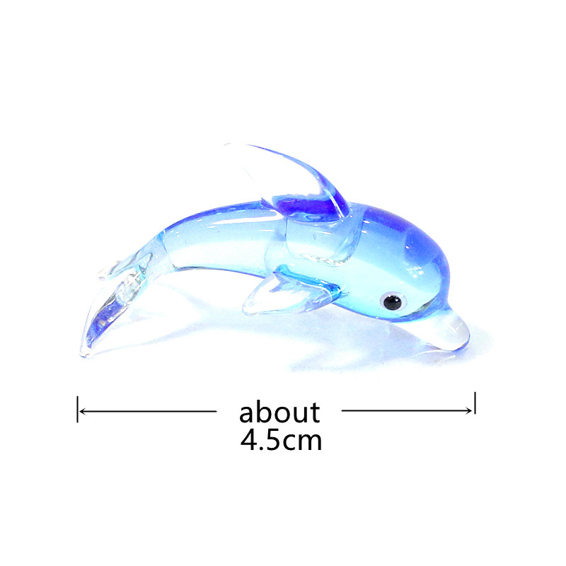 Miniatura de Golfinho em Vidro - Aquarium Fish Dolphin avaliação e preço