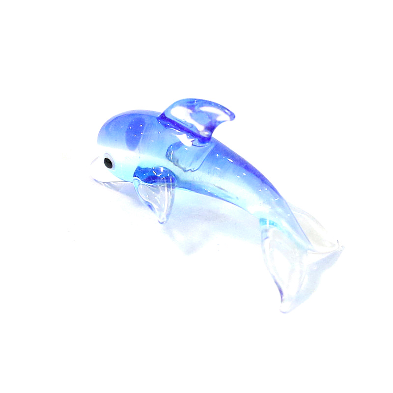 Miniatura de Golfinho em Vidro - Aquarium Fish Dolphin avaliação e preço
