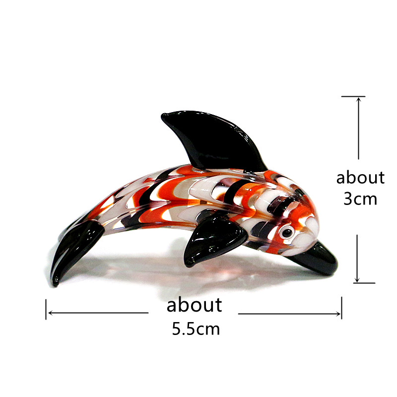 Miniatura de Golfinho em Vidro - Aquarium Fish Dolphin avaliação e preço