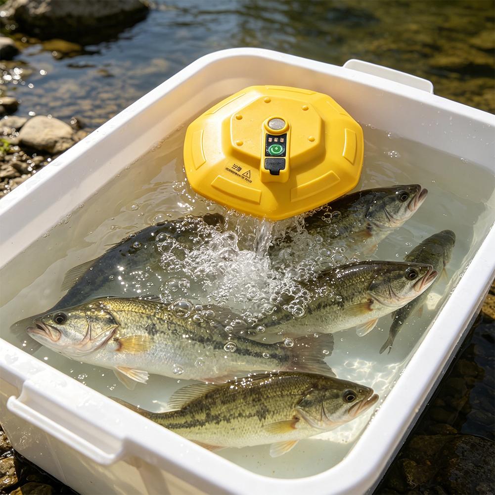 Bomba de Oxigênio Sem Fio Reca - Aquarium Fish Fishing avaliação e preço