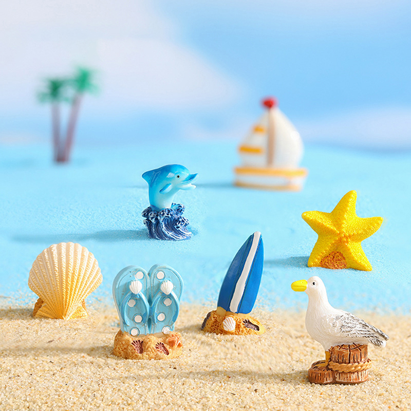 Ornamentos de pranchas de dese - Aquarium Fish Dolphin avaliação e preço