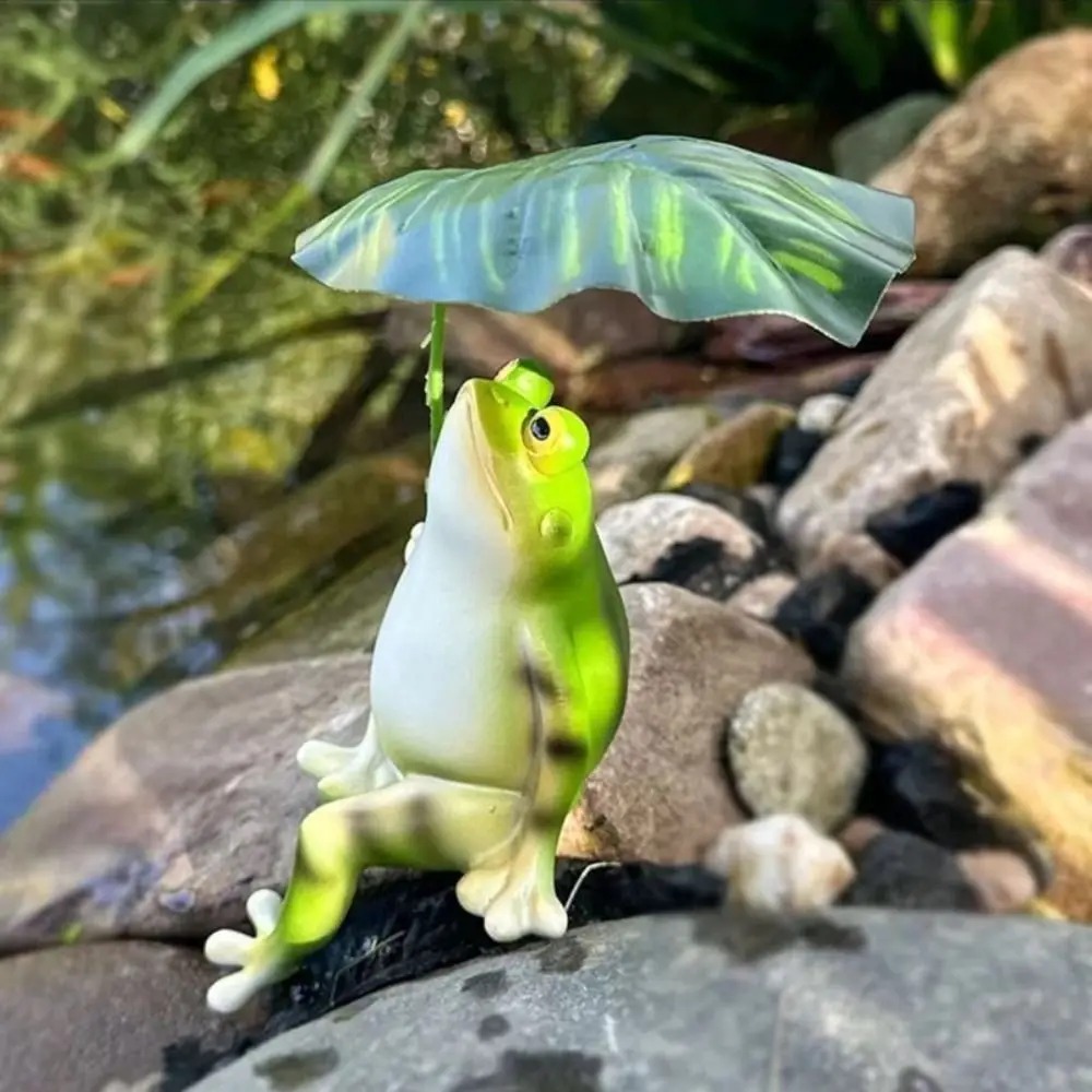 Estátua de Sapo em Resina Cria - Aquarium Fish Gallery avaliação e preço