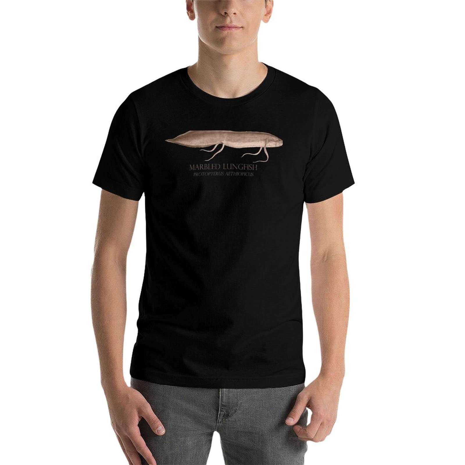 Camiseta Lungfish Protopterus  - Aquarium Fish Monster avaliação e preço
