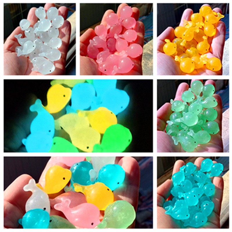 Luminous Whale Resin Ornamento - Aquarium Fish Dolphin avaliação e preço