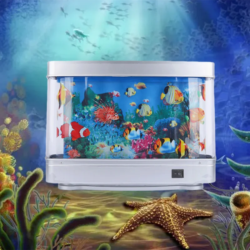Dinâmico oceano virtual led lâ - Aquarium Fish Dolphin avaliação e preço