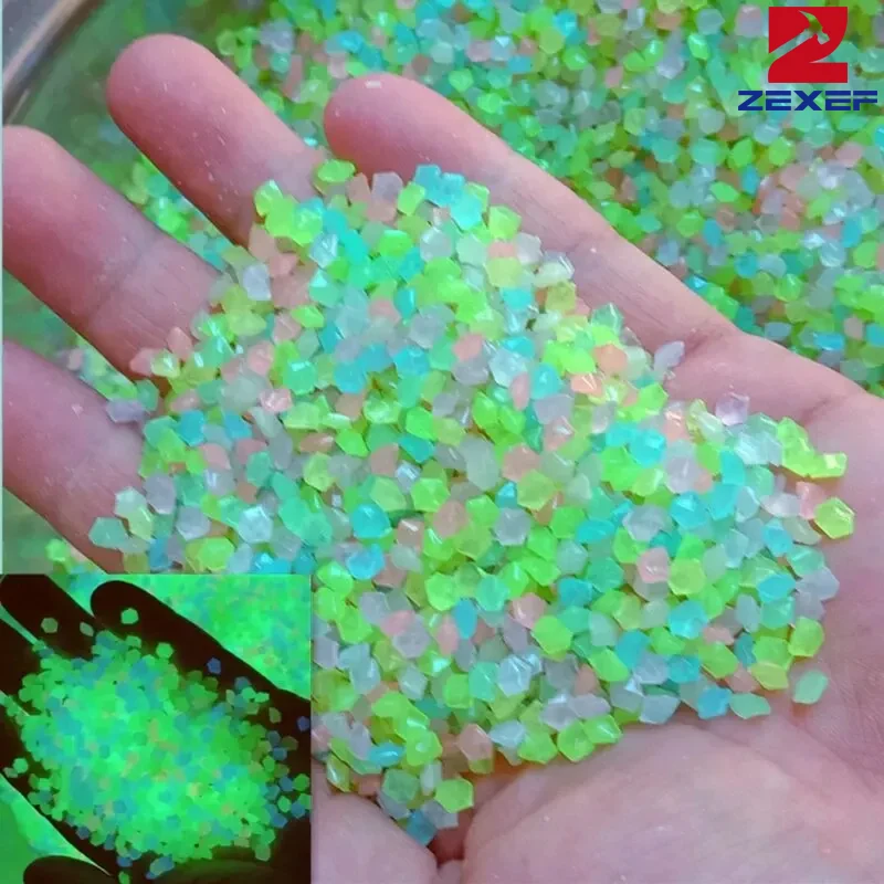 1000 pçs 3-5mm areia luminosa  - Aquarium Fish Gallery avaliação e preço