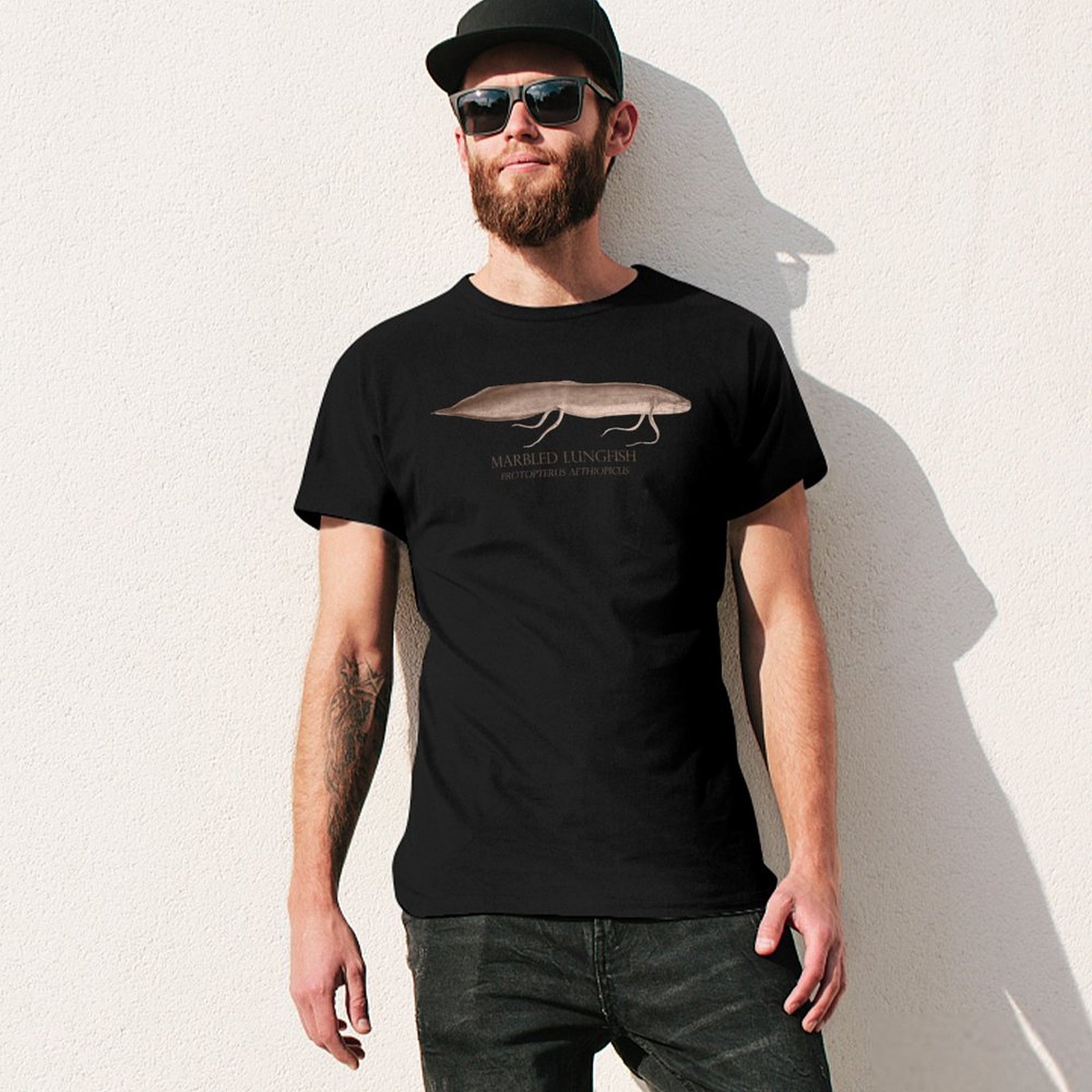 Camiseta Retro Vintage para Aq - Aquarium Fish Monster avaliação e preço