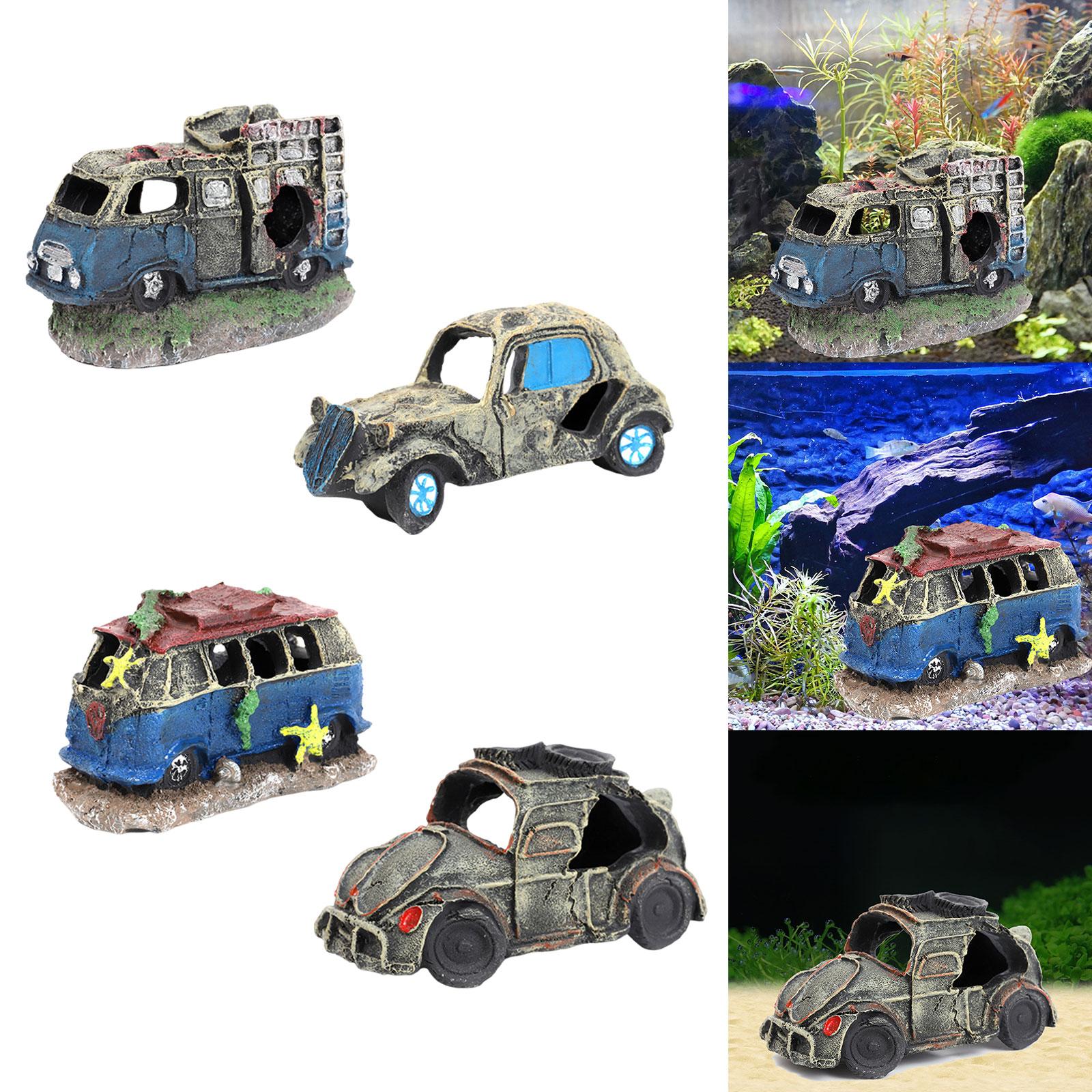 Auto wreck decoração do aquári - Aquarium Fish Unique avaliação e preço