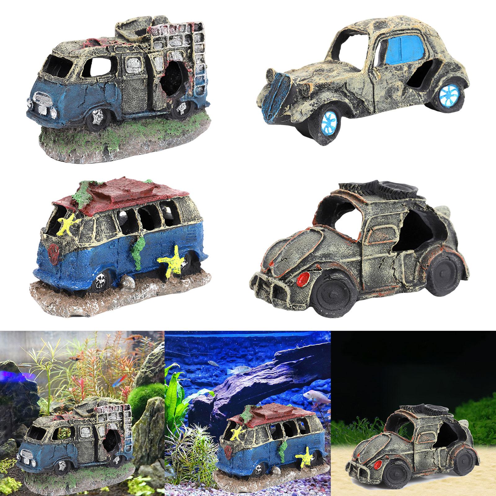 Auto wreck decoração do aquári - Aquarium Fish Unique avaliação e preço