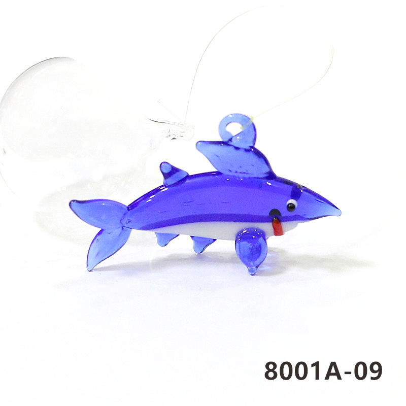 Pingente de Vidro Flutuante de - Aquarium Fish Dolphin avaliação e preço