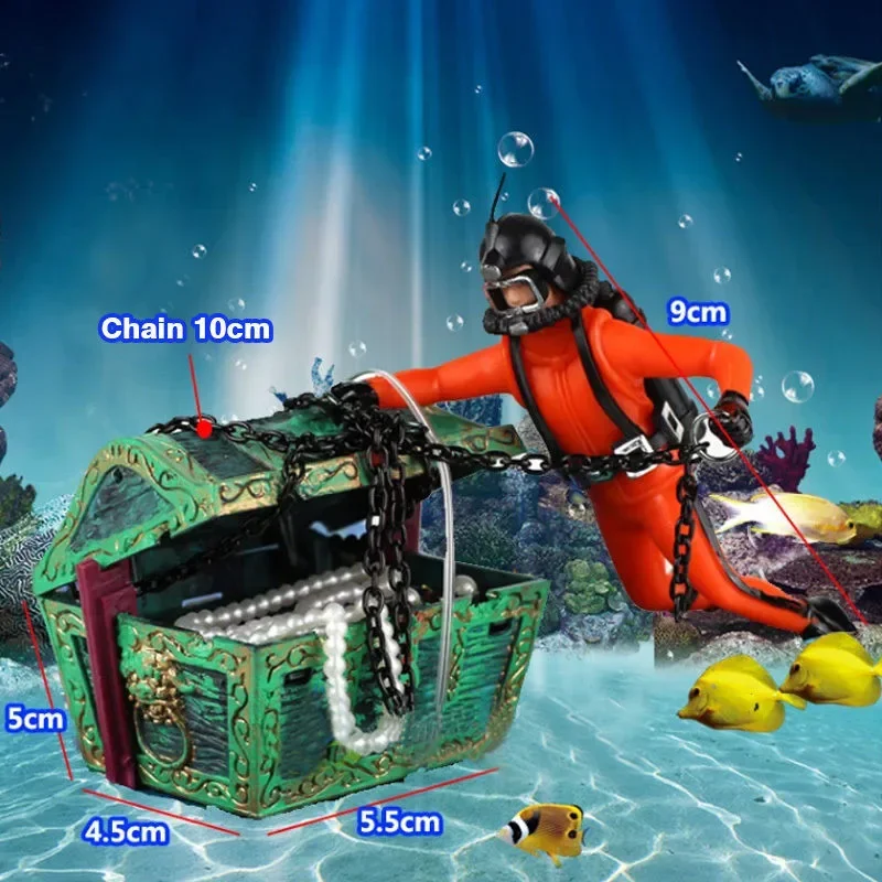 1 pçs design exclusivo ornamen - Aquarium Fish Unique avaliação e preço
