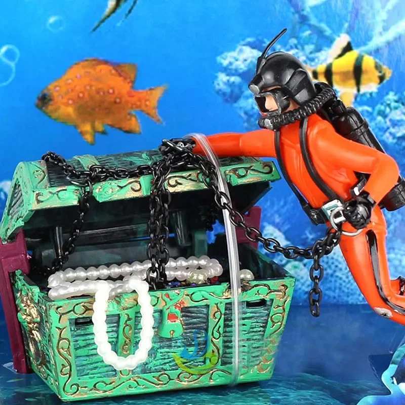 1 pçs design exclusivo ornamen - Aquarium Fish Unique avaliação e preço