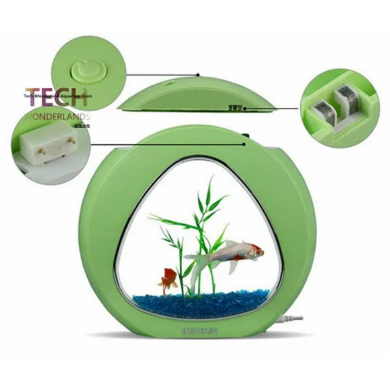 Aquário de acrílico SUNSUN par - Aquarium Fish Big Size avaliação e preço