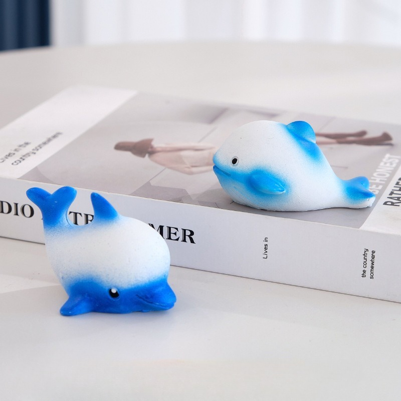 Mini estatuetas de animais do  - Aquarium Fish Dolphin avaliação e preço